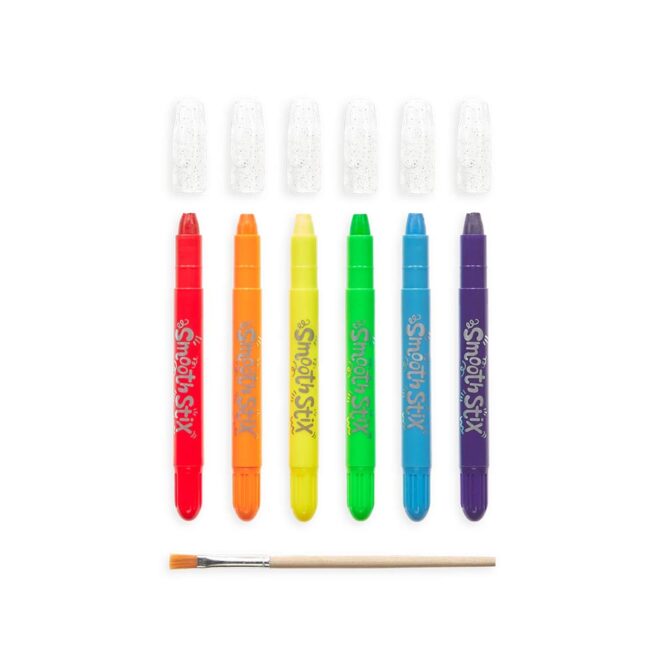 Ooly Smooth Stix Watercolor Gel Crayons - 7 Pcs - Image 2