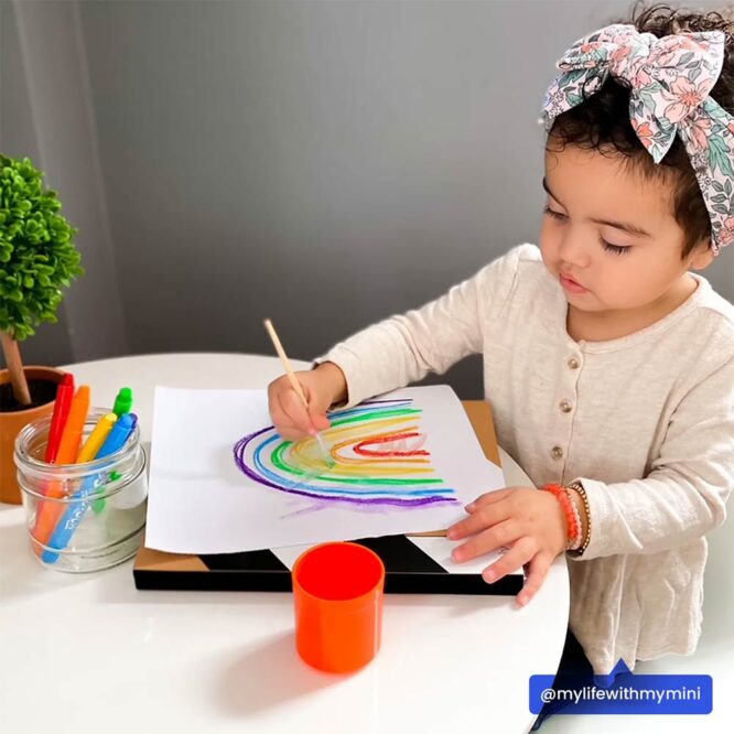 Ooly Smooth Stix Watercolor Gel Crayons - 7 Pcs - Image 4