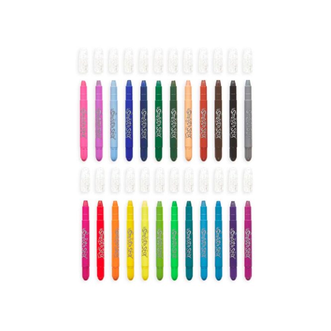 Ooly Smooth Stix Watercolor Gel Crayons - 25 Pcs - Image 2