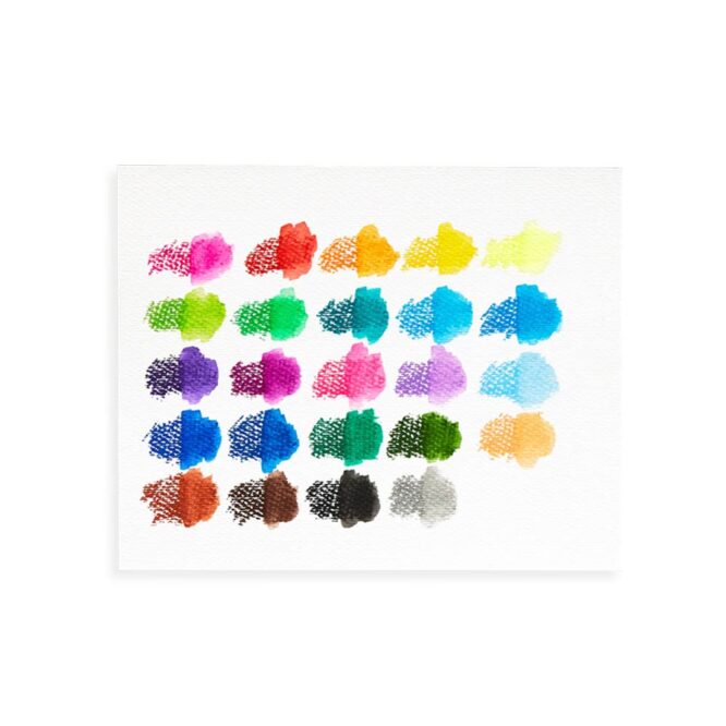 Ooly Smooth Stix Watercolor Gel Crayons - 25 Pcs - Image 3