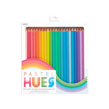 Ooly Pastel Hues Colored Pencils - 24 Pcs