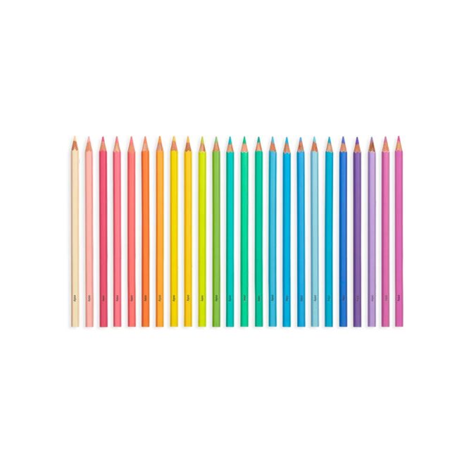Ooly Pastel Hues Colored Pencils - 24 Pcs - Image 2