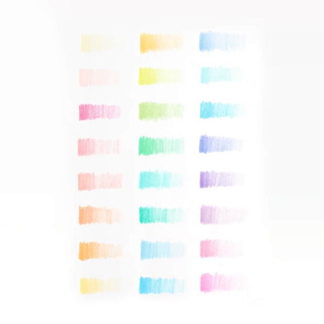 Ooly Pastel Hues Colored Pencils - 24 Pcs - Image 5