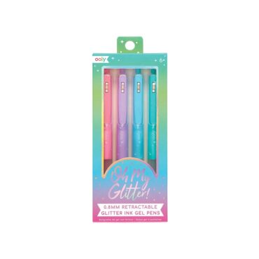 Ooly Oh My Glitter! Gel Pens - 4 Pcs