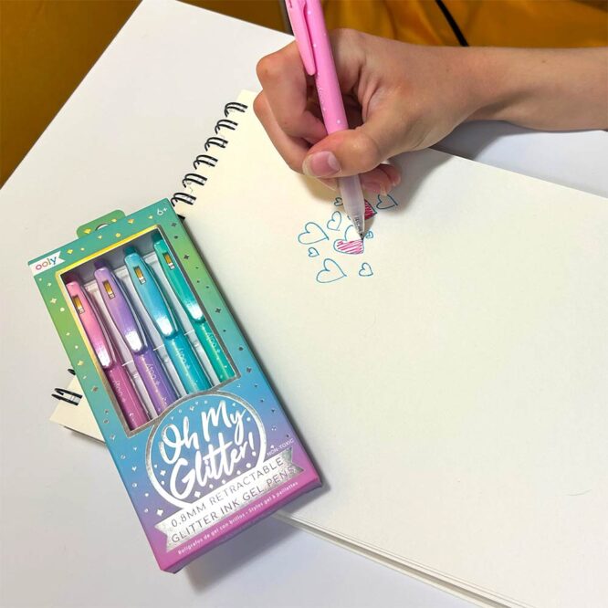 Ooly Oh My Glitter! Gel Pens - 4 Pcs - Image 5