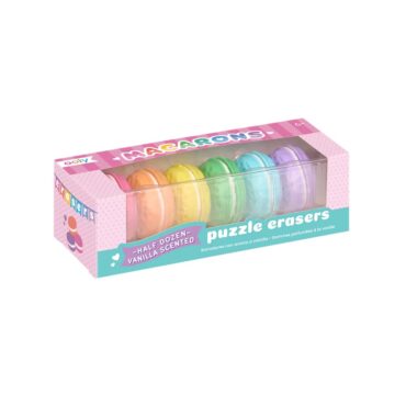 Ooly Macarons Scented Erasers - 6 Pcs