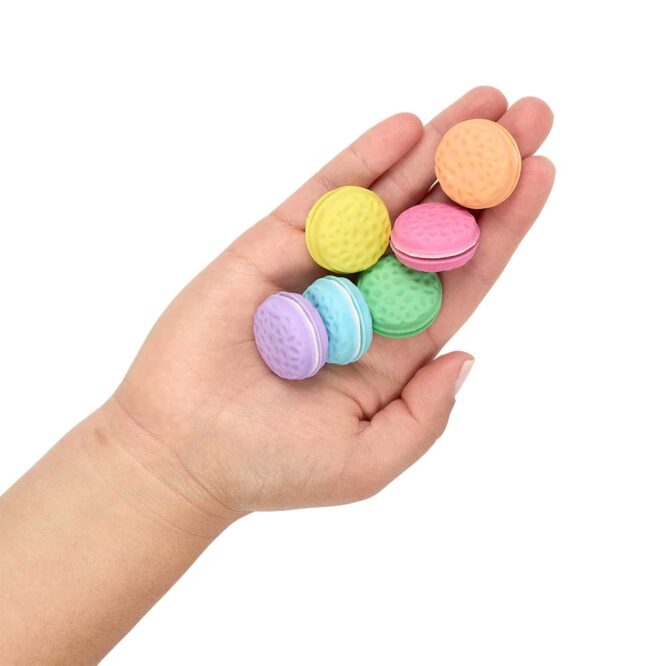 Ooly Macarons Scented Erasers - 6 Pcs - Image 3