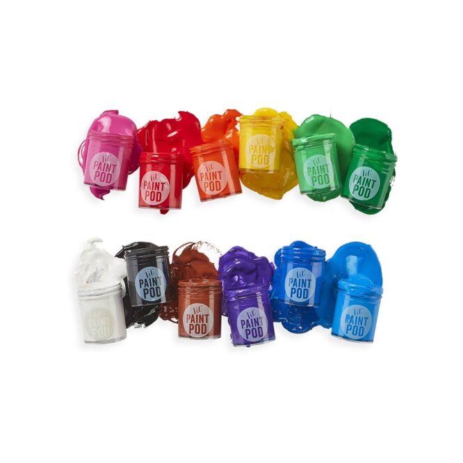 Ooly Lil Paint Pods Poster Paint Classic - 12 Pcs - Image 3