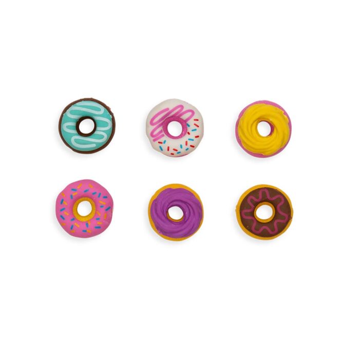 Ooly Dainty Donuts Scented Erasers - 6 Pcs - Image 2