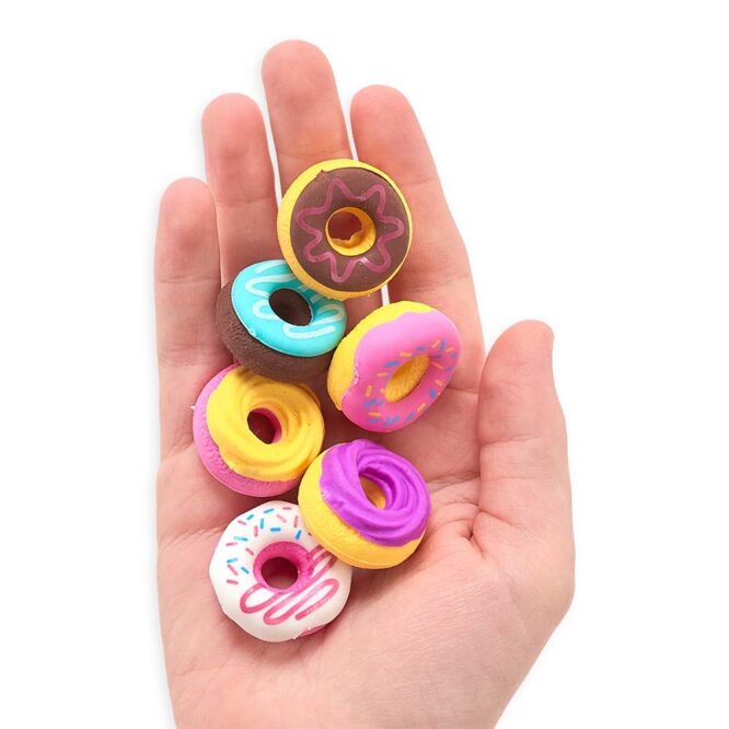 Ooly Dainty Donuts Scented Erasers - 6 Pcs - Image 4