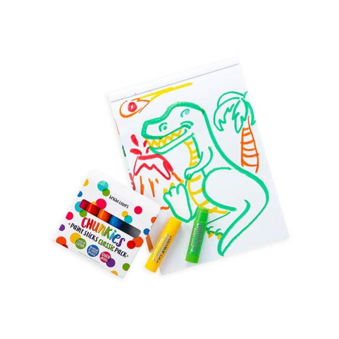 Ooly Chunkies Paint Sticks Classic - 6 Pcs - Image 2
