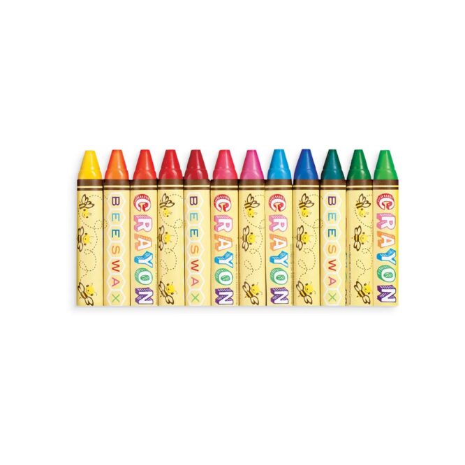 Ooly Brilliant Bee Crayons - 12 Pcs - Image 3