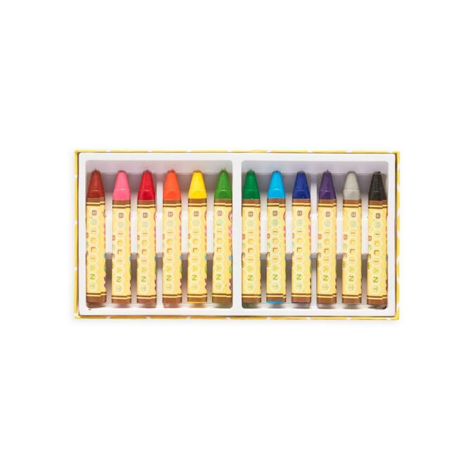 Ooly Brilliant Bee Crayons - 12 Pcs - Image 2