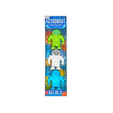 Ooly Astronaut Erasers - 3 Pcs