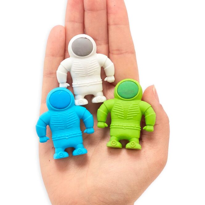 Ooly Astronaut Erasers - 3 Pcs - Image 4