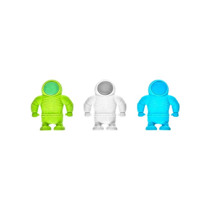 Ooly Astronaut Erasers - 3 Pcs - Image 3
