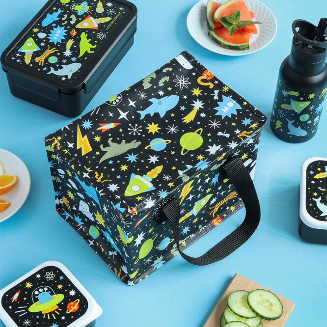 A Little Lovely Cool Lunch Bag - Galaxy