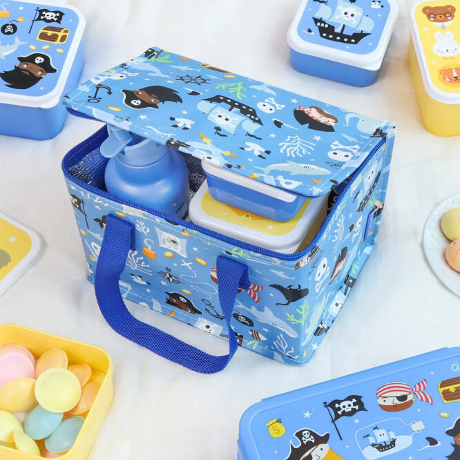 A Little Lovely Cool Lunch Bag - Pirates