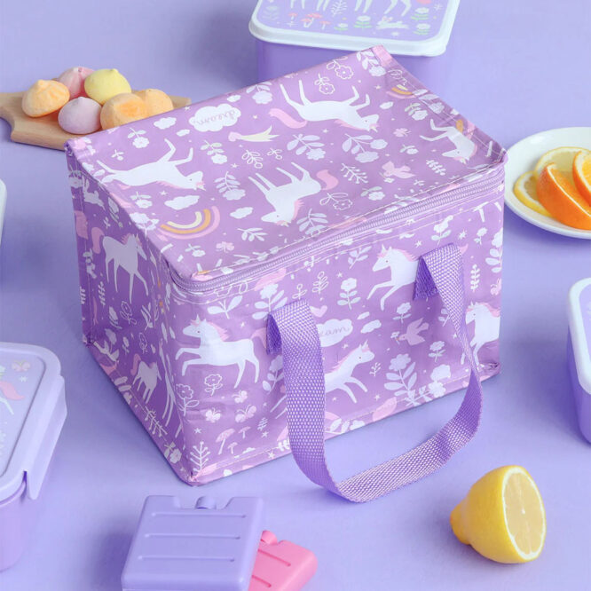 A Little Lovely Cool Lunch Bag - Unicorn Dreams