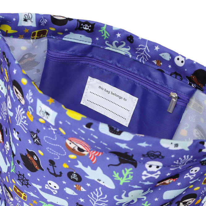 A Little Lovely Drawstring Bag - Pirates