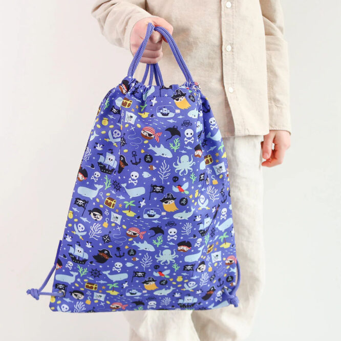 A Little Lovely Drawstring Bag - Pirates