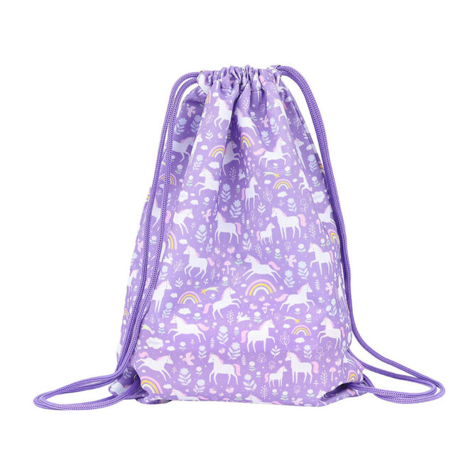 A Little Lovely Drawstring Bag - Unicorn Dreams