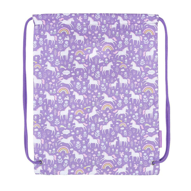 A Little Lovely Drawstring Bag - Unicorn Dreams