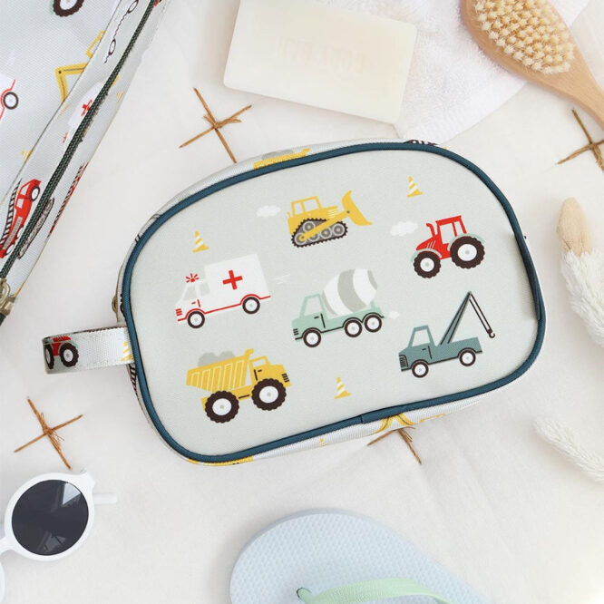 A Little Lovely Toiletry Bag - Vehicles