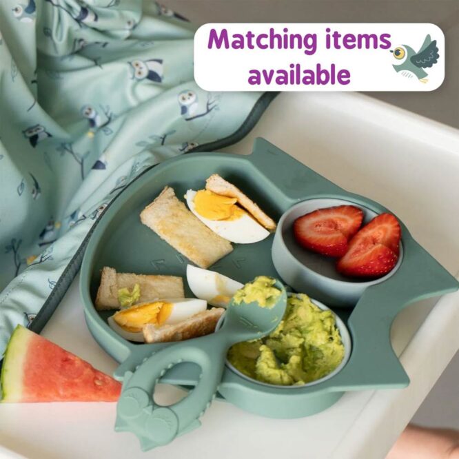 Tidy Tot Silicone Weaning Spoons - Fox & Owl