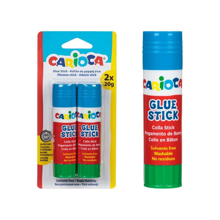 Carioca Glue Stick 20g - 2 Pcs