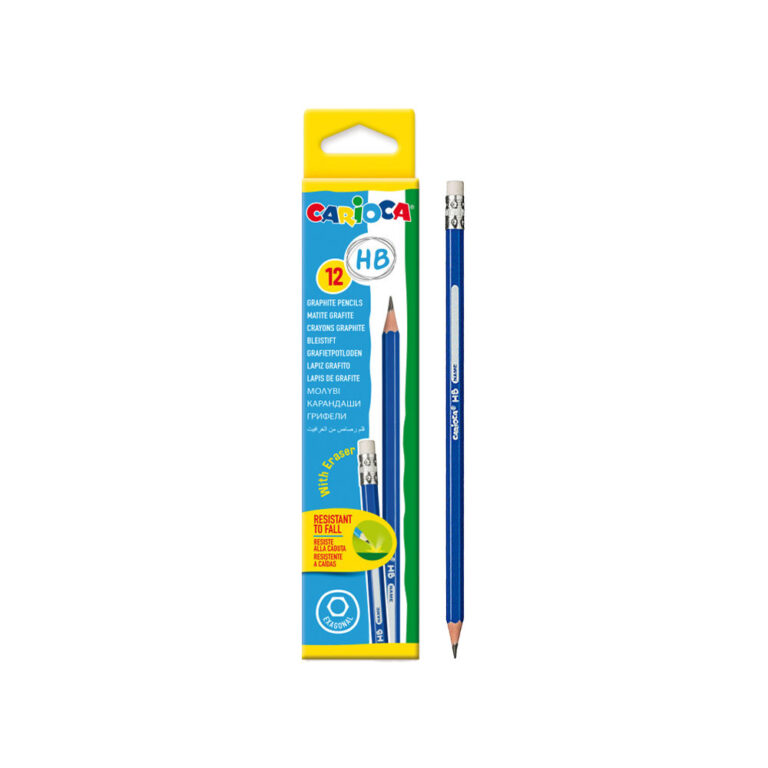 Carioca Graphite HB Pencils - 12 Pencils