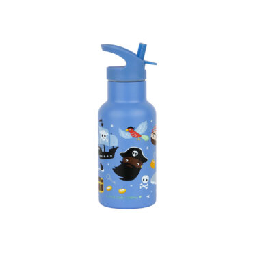 A Little Lovely Stainless Steel Water Bottle 350ml - Pirates