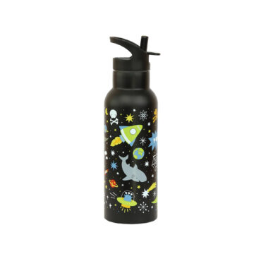 A Little Lovely Stainless Steel Water Bottle 500ml - Galaxy