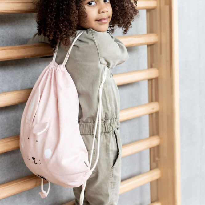 Trixie Drawstring Bag - Mrs. Rabbit