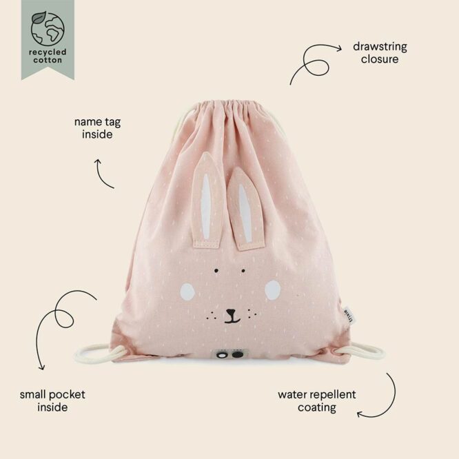 Trixie Drawstring Bag - Mrs. Rabbit