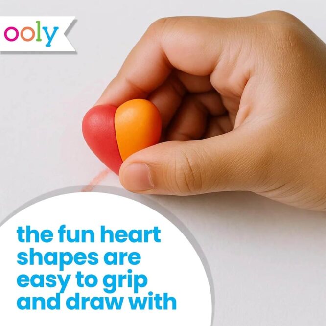 Ooly I Heart Art Erasable Crayons - 6 Pcs - Image 3
