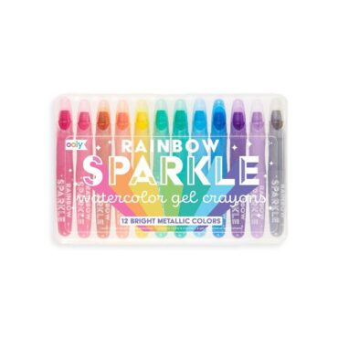Ooly Sparkle Watercolor Gel Crayons - 12 Pcs