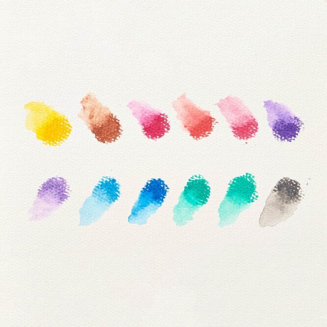 Ooly Sparkle Watercolor Gel Crayons - 12 Pcs - Image 3
