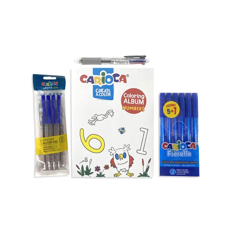 Carioca Ballpoints Coloring Album Set