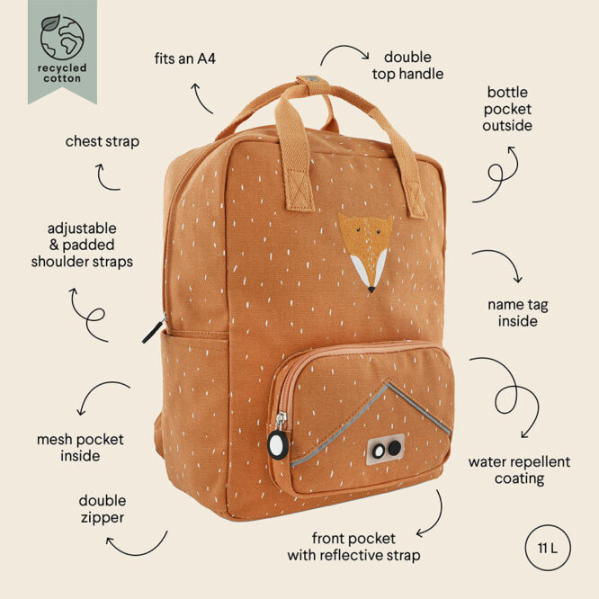 Trixie Kids Backpack (Large) - Mr. Fox