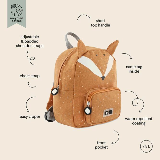 Trixie Kids Backpack (Small) - Mr. Fox