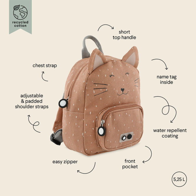 Trixie Kids Backpack (Small) - Mrs. Cat