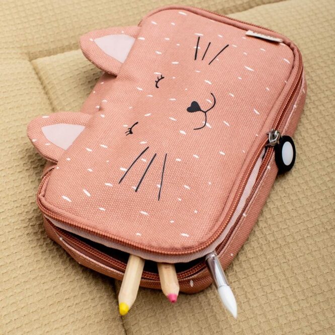 Trixie Pencil Case Rectangular - Mrs. Cat