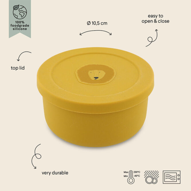 Trixie Silicone Snack Pot - Mr. Lion