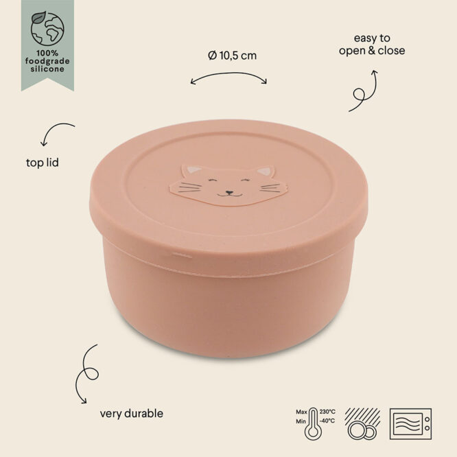 Trixie Silicone Snack Pot - Mrs. Cat