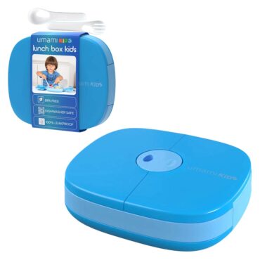 Umami Kids Bento Box with Cutlery - Blue