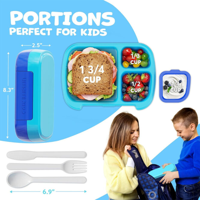 Umami Kids All-In-One Bento Box - Blue