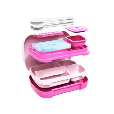 Umami Kids All-In-One Bento Box - Pink