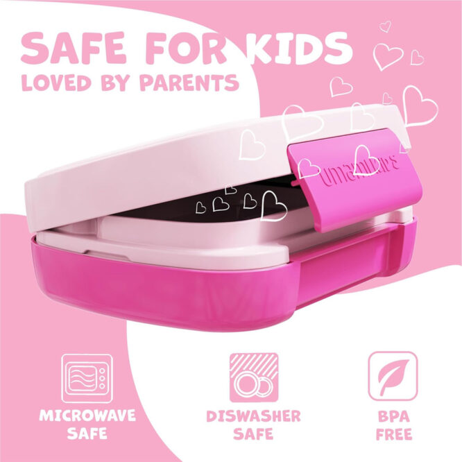 Umami Kids All-In-One Bento Box - Pink