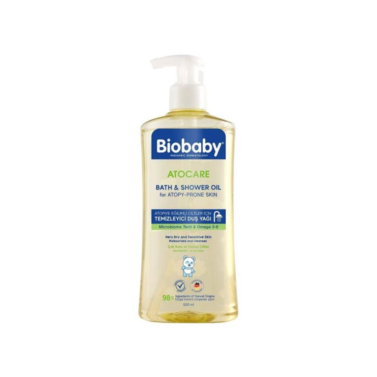Biobaby ATOCARE Bath & Shower Oil Very Dry & Sensitive Skin - 500ml